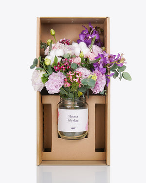 Purple Punch Flower Jar 6
