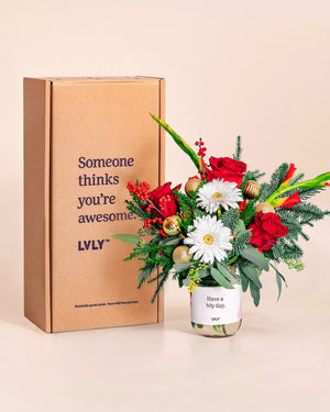 Merry Mistletoe + Wine