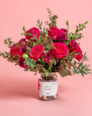 Jar of Hearts Flower Jar 5