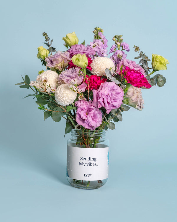 Love Always Flower Jar