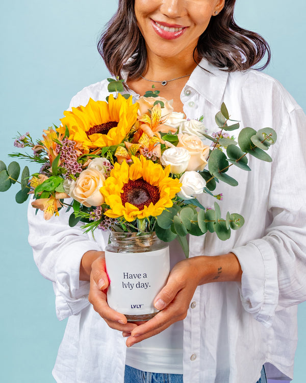 Sundancer Flower Jar