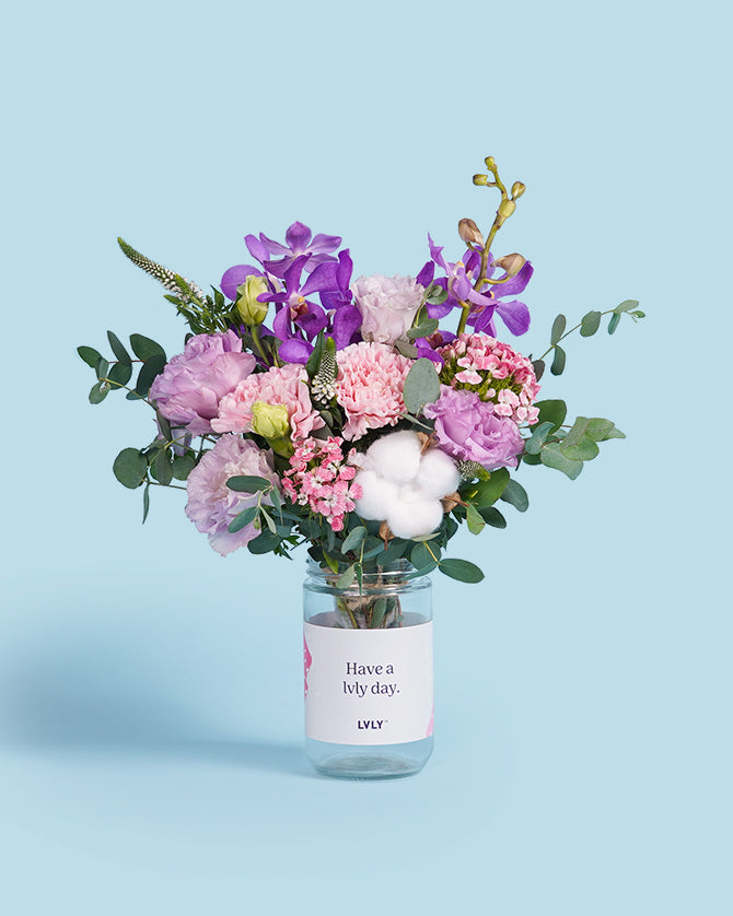 Purple Punch Flower Jar 2