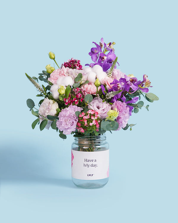Purple Punch Flower Jar
