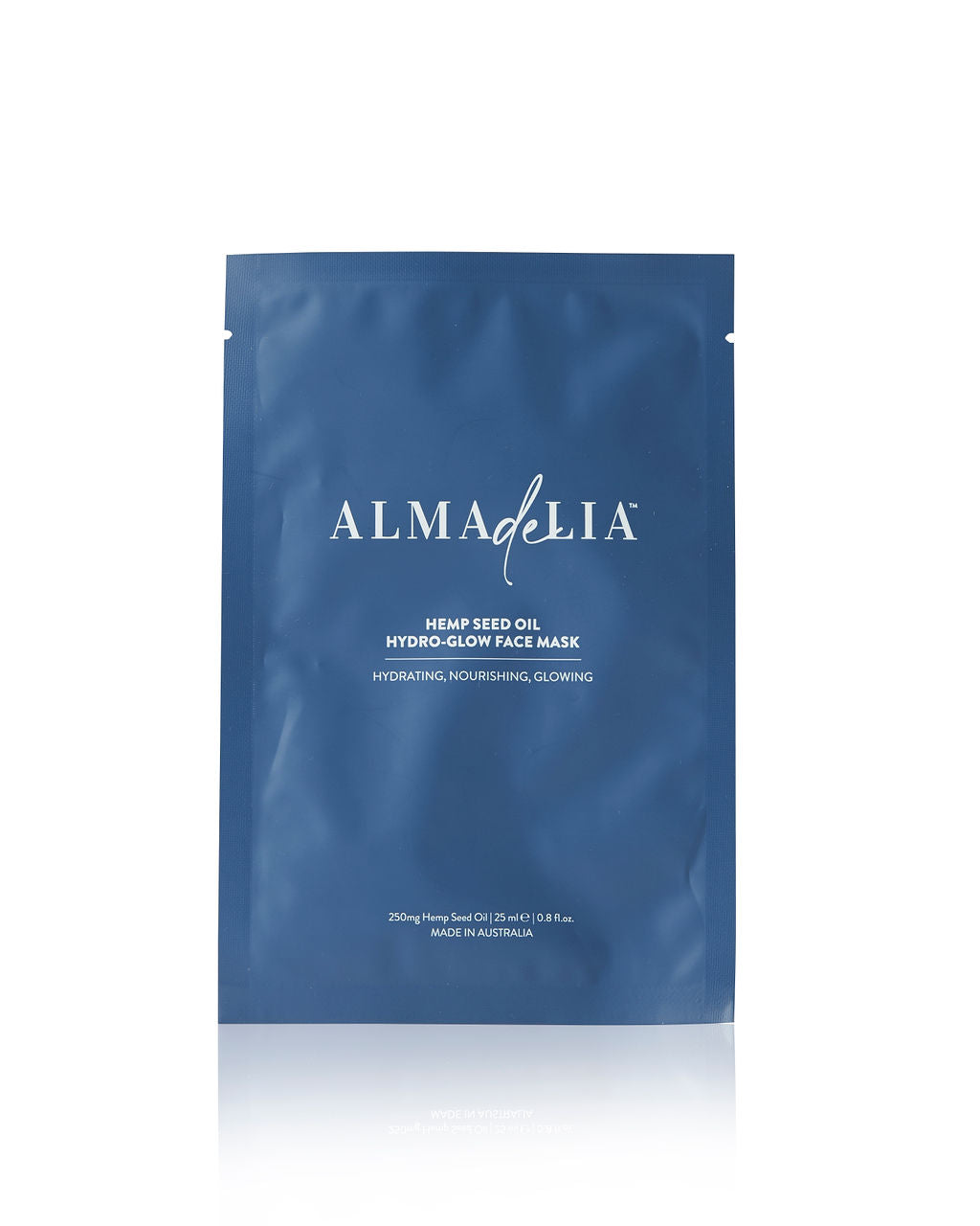 ALMAdeLIA Hemp Seed Oil Hydro-Glow Face Mask (single sachet, 250mg)