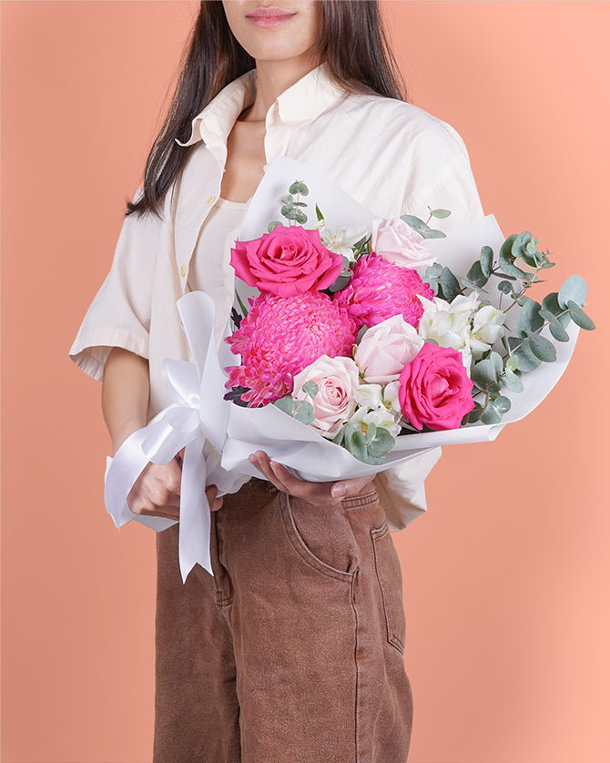 Pink Dreams Flower Bouquet