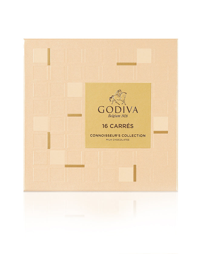 Godiva Milk Chocolate Carrés Collection 16pcs