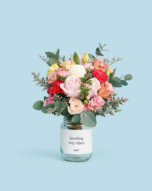 Pretty Pastels Flower Jars (MD)