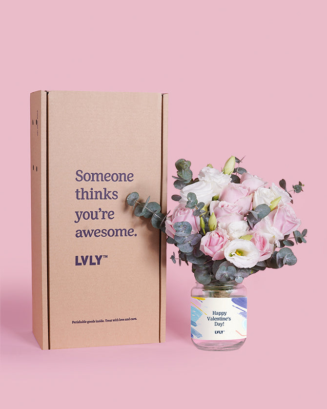 Fairytale Forever Flower Jar (Valentine)