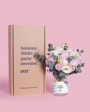 Fairytale Forever Flower Jar (Valentine)