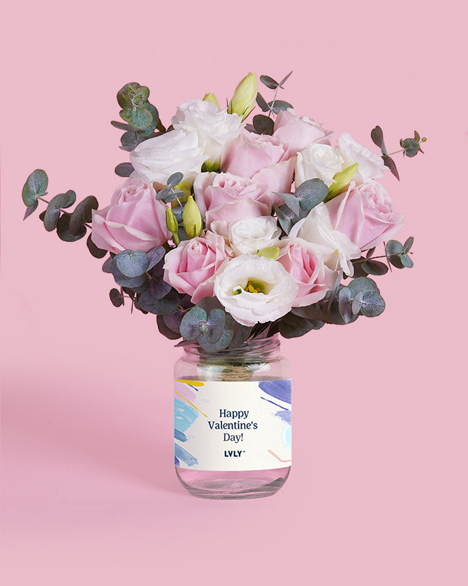 Fairytale Forever Flower Jar (Valentine)