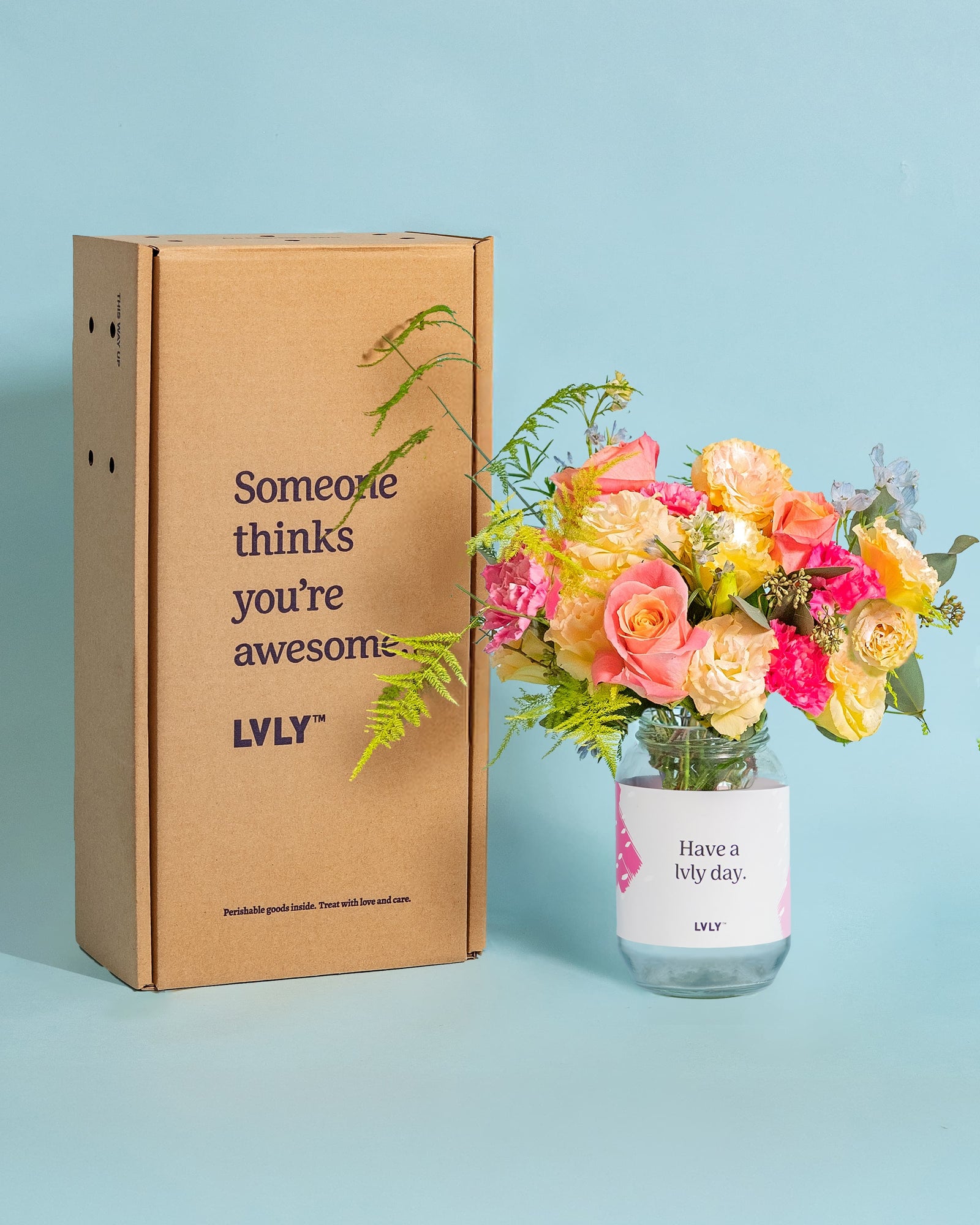Hello, Beautiful Flower Jar