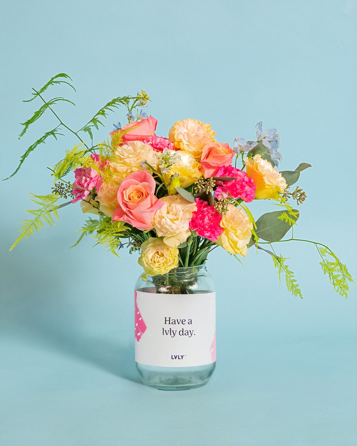 Hello, Beautiful Flower Jar