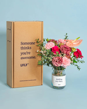 Just For You Flower Jar