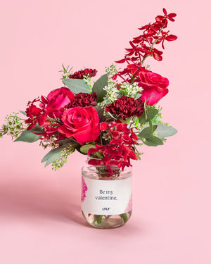 Be My Valentine + Personalized Picture & Cookie