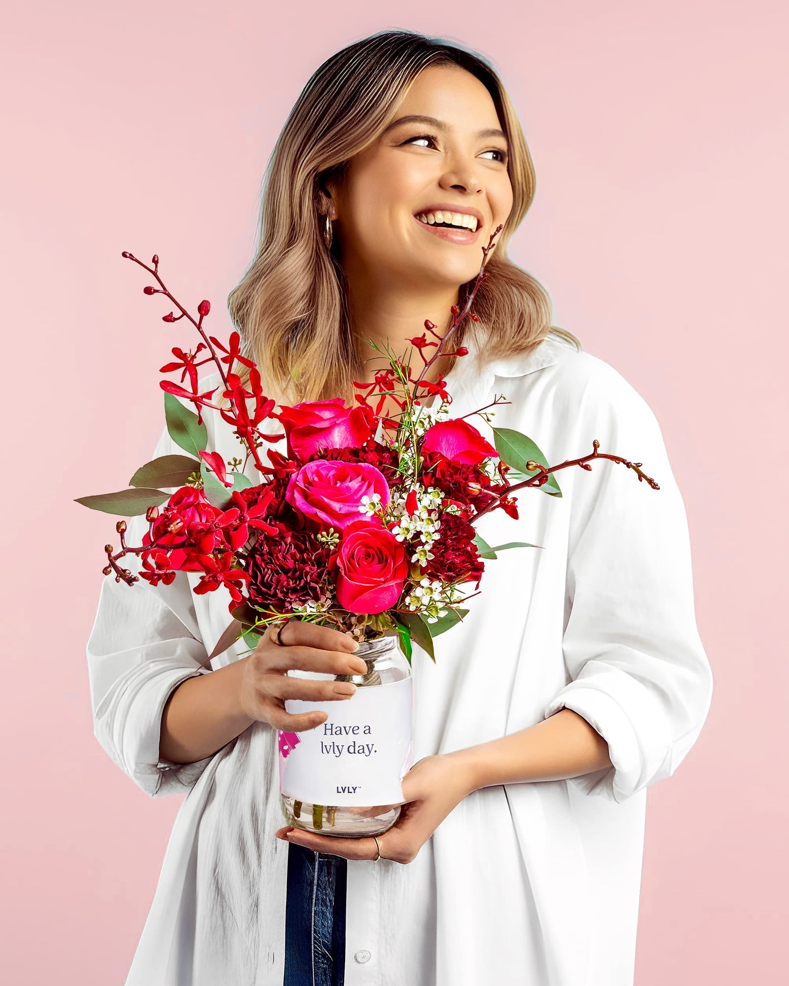 Velvet Crush Flower Jar