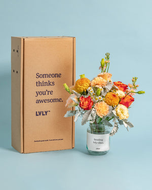 Golden Hour Flower Jar 1