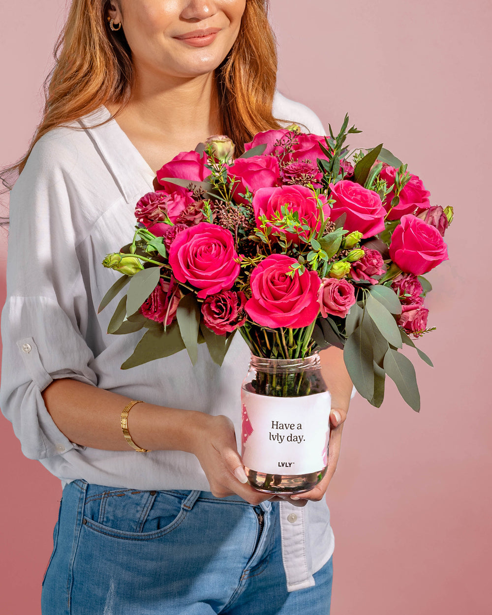 Jar of Hearts Flower Jar 3