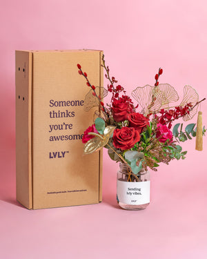 Lady Luck Flower Jar 1