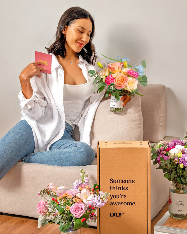 Hello, Beautiful Flower Jar