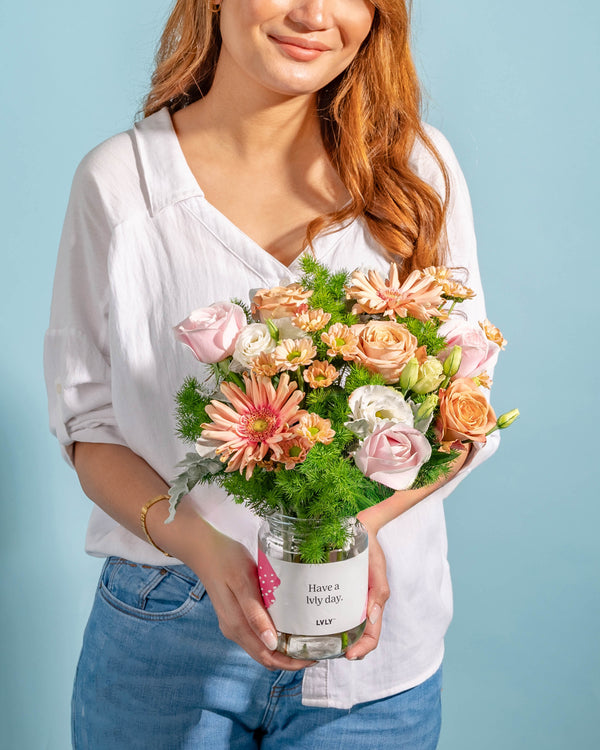 Simply You Flower Jar
